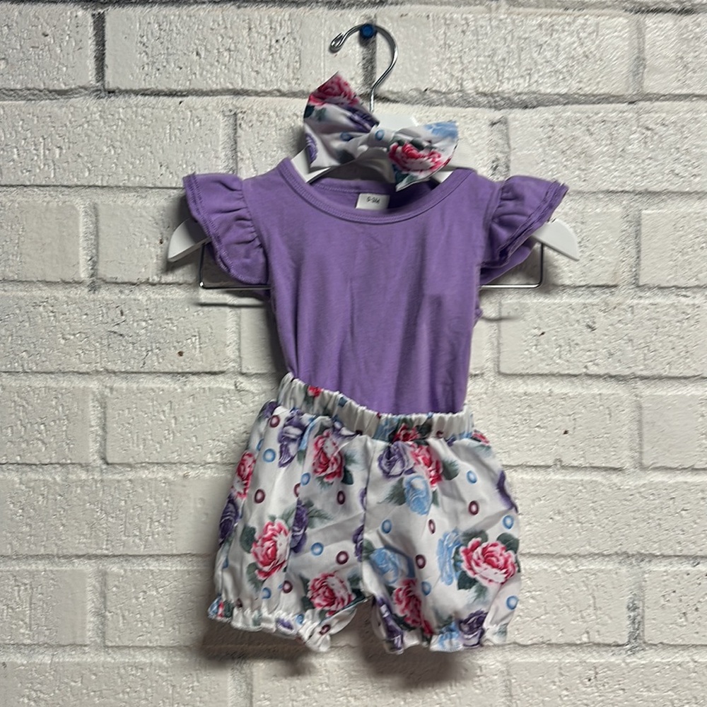 Adorable Onesie/Short Outfit